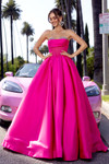 Portia and Scarlett PS25306 Satin Sweetheart Strapless Dress