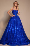Portia and Scarlett PS25308 Tulle Glitter Sleeveless Dress