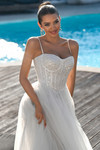 Portia and Scarlett PS25311 Tulle Straps Sleeve Ball Gown