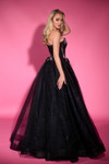 Portia and Scarlett PS25336 Tulle Glitter Strapless Dress