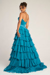 Portia and Scarlett PS25963 Chiffon Strapless Tiered Dress