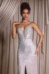 Portia and Scarlett PS26012 Beaded Strapless Corset Dress
