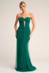 Portia and Scarlett PS26022 Tulle Beaded Strapless Dress