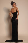 Portia and Scarlett PS26026 Mesh Sweetheart Strapless Dress