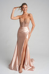 Portia and Scarlett PS26039 Satin Sweetheart Strapless Dress