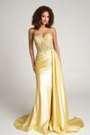 Portia and Scarlett PS26056 Satin Sweetheart Strapless Dress
