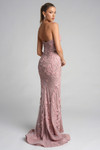 Portia and Scarlett PS26074 Tulle Embroidery Strapless Dress