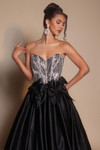 Portia and Scarlett PS26077 Satin Sweetheart Strapless Dress