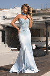 Portia and Scarlett PS26086 Crepe Sweetheart Strapless Dress