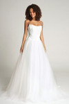 Portia and Scarlett PS26102 Tulle Scoop Neck Strapless Dress