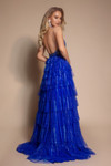 Portia and Scarlett PS26117 Tulle Ruffles Sleeveless Dress
