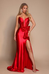 Portia and Scarlett PS26136 Satin Sweetheart Strapless Dress