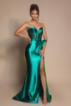 Portia and Scarlett PS26136 Satin Sweetheart Strapless Dress