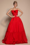 Portia and Scarlett PS26148 Taffeta Strapless Long Ball Gown