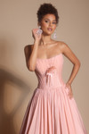 Portia and Scarlett PS26148 Taffeta Strapless Long Ball Gown