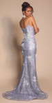 Portia and Scarlett PS26221 Glitter Strapless Fitted Dress