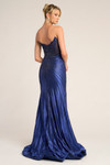 Portia and Scarlett PS26250 Satin Beaded Strapless Dress