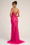 Portia and Scarlett PS26263 Beaded Straps Sleeve Long Dress