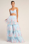Portia and Scarlett PS26272 Tulle Strapless Two Piece Dress