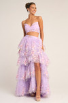 Portia and Scarlett PS26272 Tulle Strapless Two Piece Dress