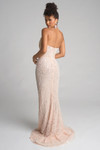 Portia and Scarlett PS26277 Beaded Strapless Fitted Dress