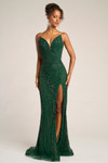 Portia and Scarlett PS26410C Beaded Strapless Fitted Dress