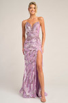 Portia and Scarlett PS26413C Beaded V-Neck Strapless Dress