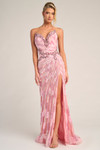 Portia and Scarlett PS26413C Beaded V-Neck Strapless Dress