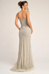 Portia and Scarlett PS26416C Beaded V-Neck Strapless Dress