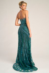 Portia and Scarlett PS26418C Beaded V-Neck Strapless Dress
