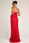 Portia and Scarlett PS26424C Beaded Strapless Fitted Dress