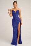 Portia and Scarlett PS26424C Beaded Strapless Fitted Dress