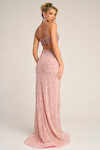 Portia and Scarlett PS26429C Beaded Straps Sleeve Long Dress