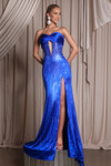 Portia and Scarlett XO043 Satin Sweetheart Strapless Dress