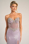 Portia and Scarlett XO057 Beaded Sweetheart Strapless Dress