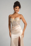 Portia and Scarlett XO065 Satin Sweetheart Strapless Dress