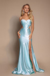 Portia and Scarlett XO066 Satin Sweetheart Strapless Dress