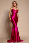 Portia and Scarlett XO080 Satin Sweetheart Strapless Dress