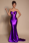 Portia and Scarlett XO080 Satin Sweetheart Strapless Dress