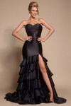Portia and Scarlett XO085 Satin Sweetheart Strapless Dress