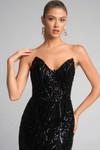 Portia and Scarlett XO134 Sequin Sweetheart Strapless Dress
