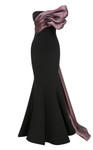 MNM Couture N0559 Rayon Crepe Sweetheart Neckline Long Gown
