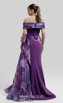 MNM Couture 2692A Off-shoulder Sleeve Fitted Long Gown