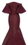 MNM Couture F02925 Off-shoulder Ruffles Bell Sleeves Gown