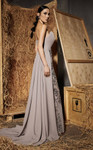MNM Couture N0643 Rayon Crepe Sweetheart Neck Strapless Gown