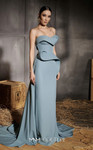 MNM Couture N0664 Rayon Crepe Sweetheart Neckline Gown
