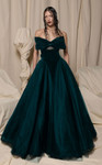MNM Couture N0713 Enchanting Velvet Tulle Strapless Ballgown