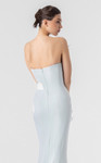 MNM Couture G1904 Strapless High Slit Fitted Mermaid Gown