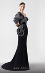MNM Couture G1913 Crepe One-Shoulder Mermaid Fitted Gown