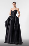 MNM Couture G1921 Organza Sweetheart Neck Strapless Gown